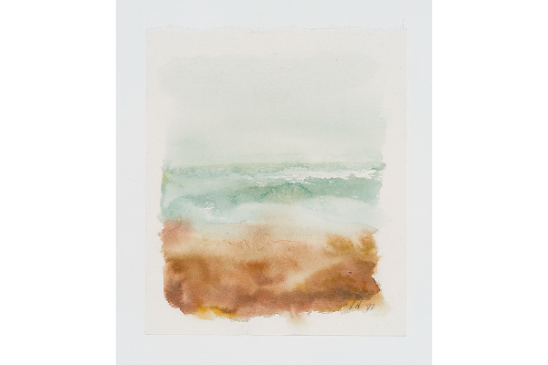 Transported XV, aquarelle sur papier Saint Armand, 5x6p.